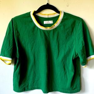 Baggy retro crop top